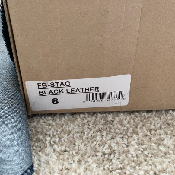 Freebird Stag Lace Up Distressed Leather Boots Size 8 - Picture 8 of 16